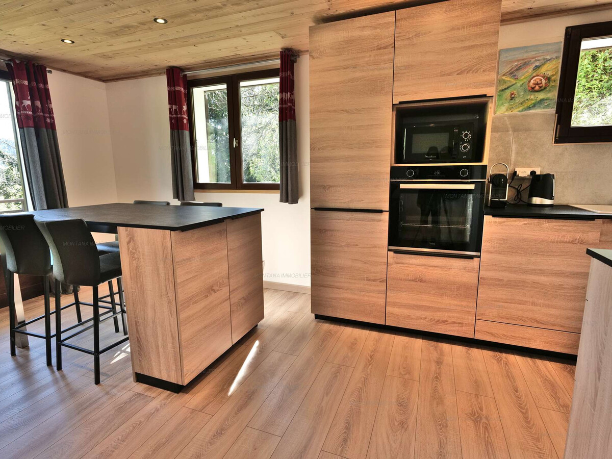 Appartement 3 pièces rénové vue pistes, Le Grand-Bornand - Photo 12