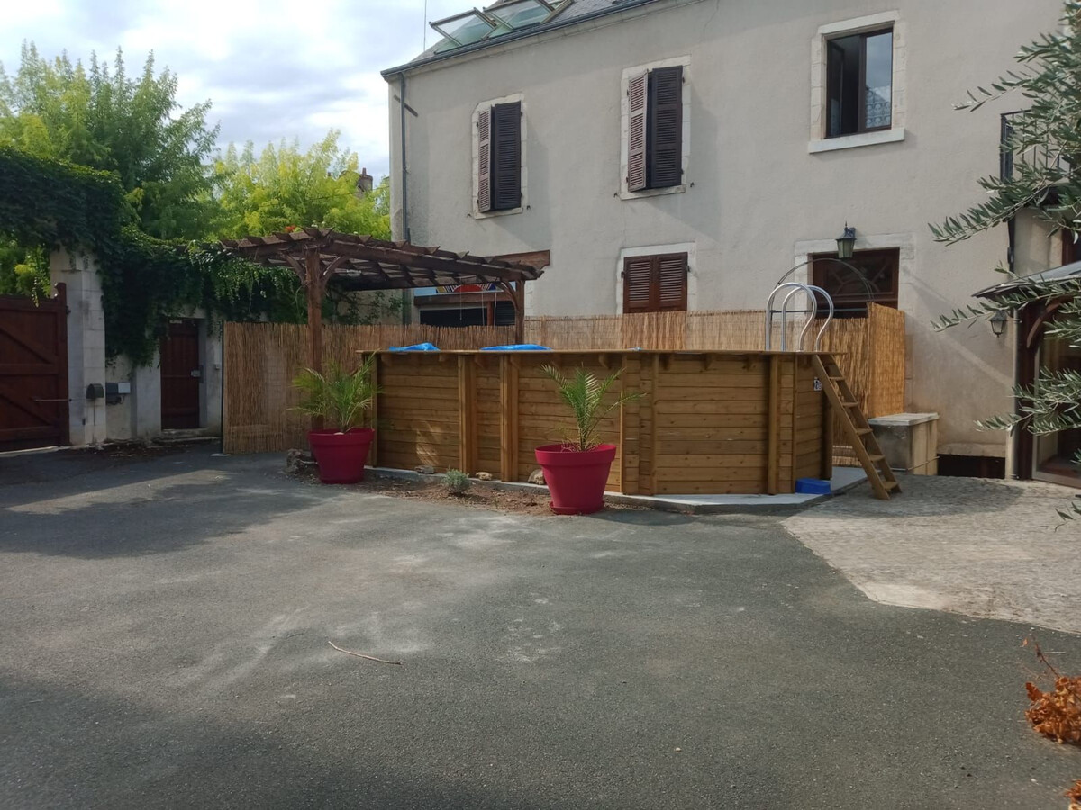 Gîte familial 8 pers. avec piscine privée à Saint-Gaultier - Photo 3