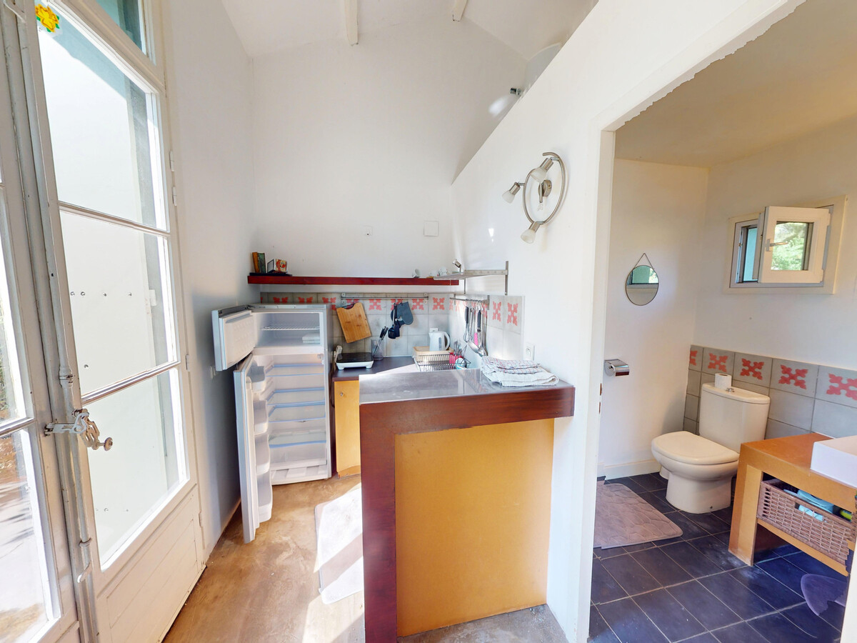 Maison 32 m² Vic-la-Gardiole, terrasse vue étang - Photo 11