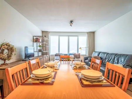 Appartement avec terrasse à Bredene, à 300 m de la plage : photo 2