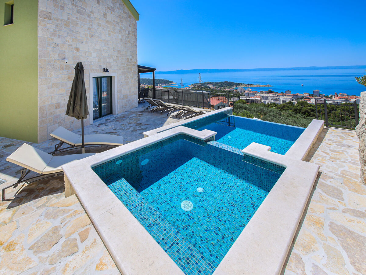 Maison Bellevue avec piscine privée chauffée à Makarska - Photo 1