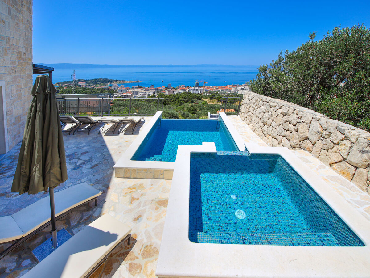 Maison Bellevue avec piscine privée chauffée à Makarska - Photo 13
