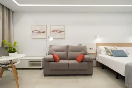 Location appartement à Las Palmas de Gran Canaria, Studio à Las Palmas près de Las Canteras