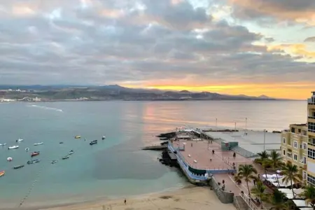 Maison avec vue sur l'océan à Las Palmas, 7 m de la plage : photo 5