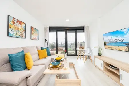 Location maison à Las Palmas de Gran Canaria, Appartement à Las Palmas Las Canteras