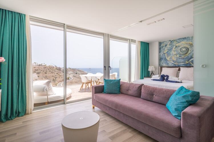 Maison vue mer à Mogán, 1 km de Playa Amadores - Photo 1