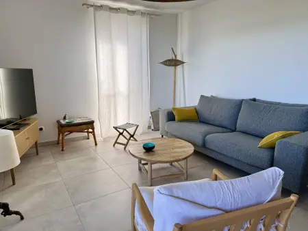 T2 avec terrasse vue étang de Thau à Sète, parking privé : photo 13