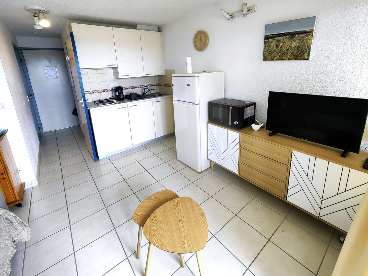 T2 Cap d'Agde, 100 m plage Richelieu, piscine - Photo 3