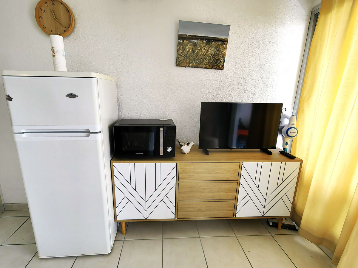 T2 Cap d'Agde, 100 m plage Richelieu, piscine - Photo 7