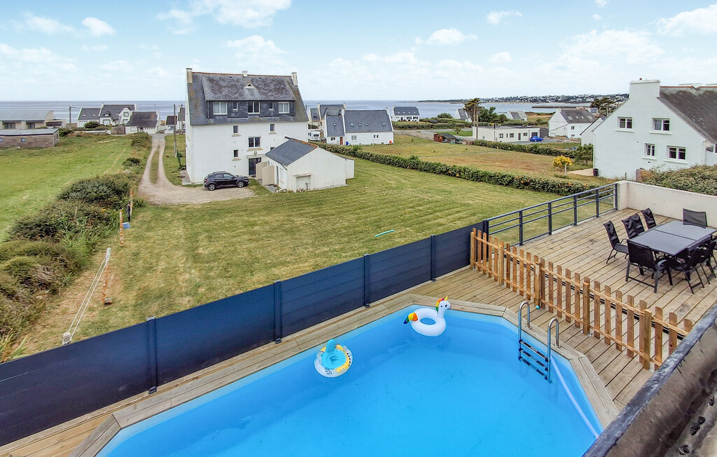 Maison 4 chambres piscine vue mer à Plouhinec - Photo 1