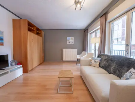 Appartement avec balcon de 5 m² à 25 m de la plage, Blankenberge : photo 3