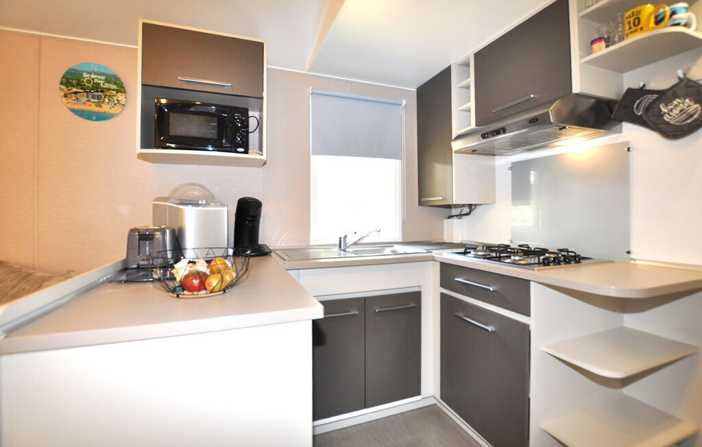 Mobil Home 40 m² première rangée mer, piscine chauffée - Photo 6