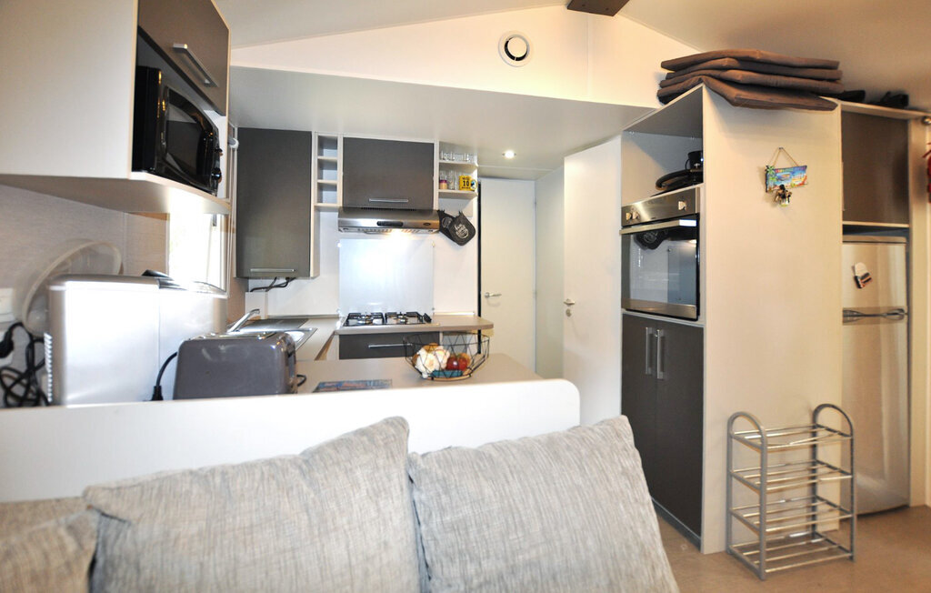 Mobil Home 40 m² première rangée mer, piscine chauffée - Photo 19