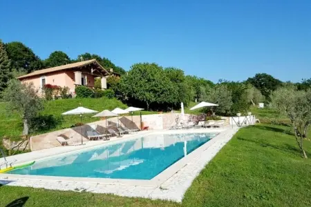 Location maison à Bolsena (VT), Maison de campagne avec vue sur le lac de Bolsena