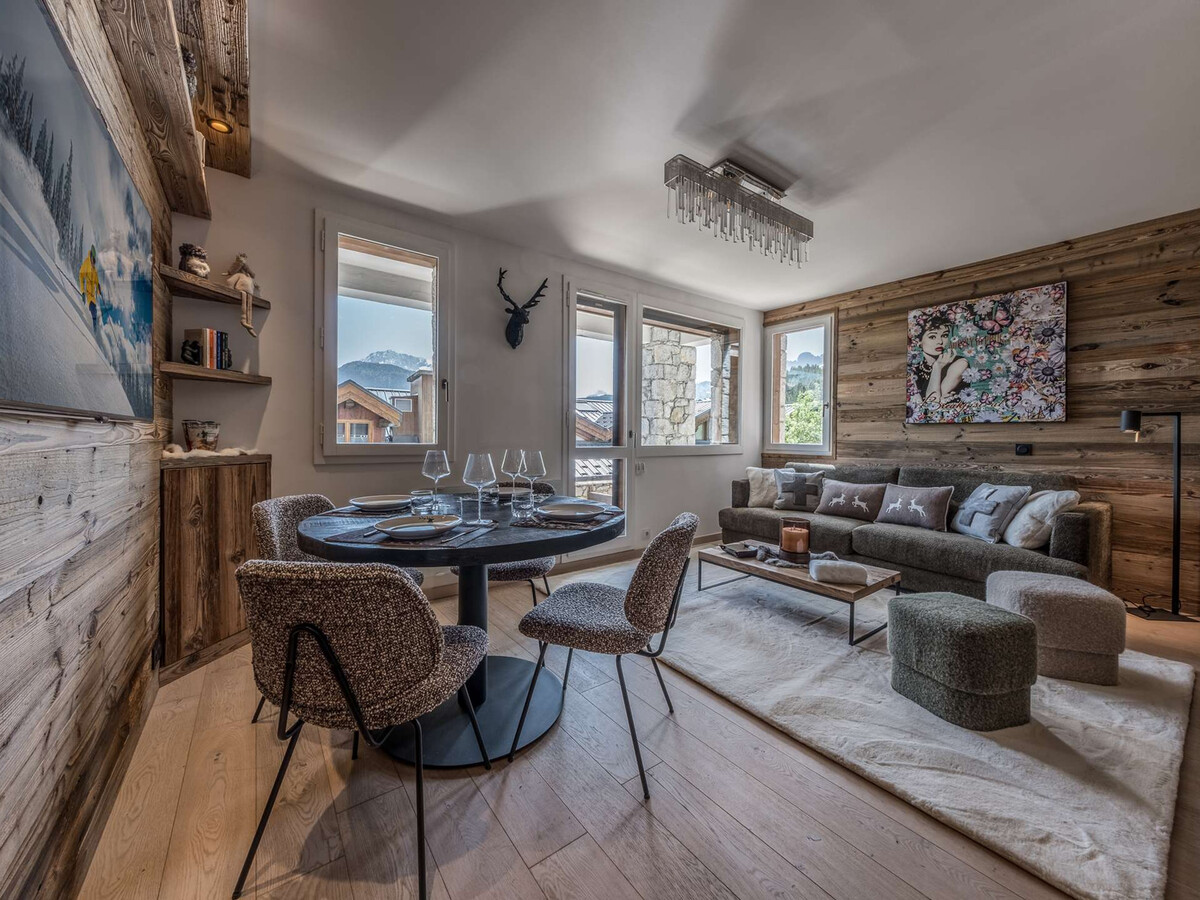 Appartement 4 pers Courchevel 1850 - Skis aux pieds - Photo 1