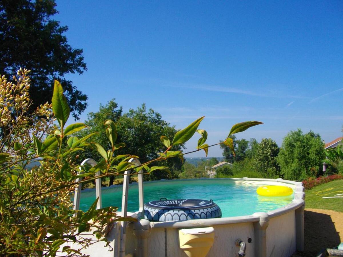 Maison avec piscine privée et terrasse à Estibeaux - Photo 1