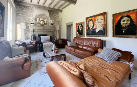 Maison de maître 12 personnes avec piscine à Connaux : photo 3