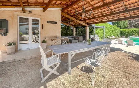 Maison de maître 12 personnes avec piscine à Connaux : photo 9