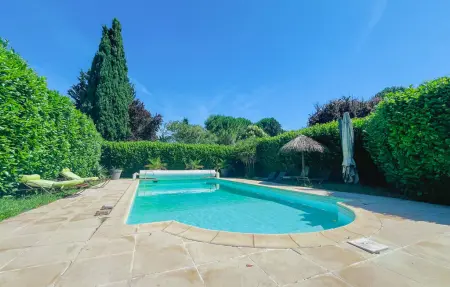 Maison de maître 12 personnes avec piscine à Connaux : photo 10
