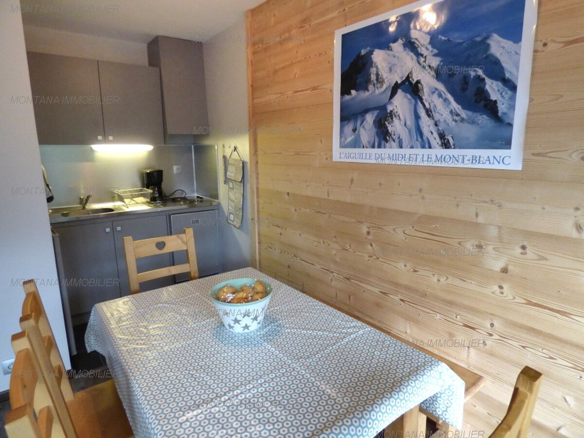 Studio 23m² balcon sud, vue Aravis - Grand-Bornand - Photo 4
