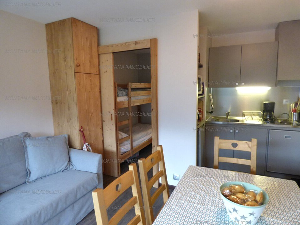 Studio 23m² balcon sud, vue Aravis - Grand-Bornand - Photo 6