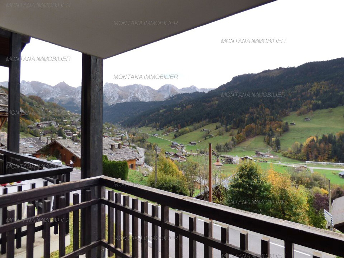 Studio 23m² balcon sud, vue Aravis - Grand-Bornand - Photo 11