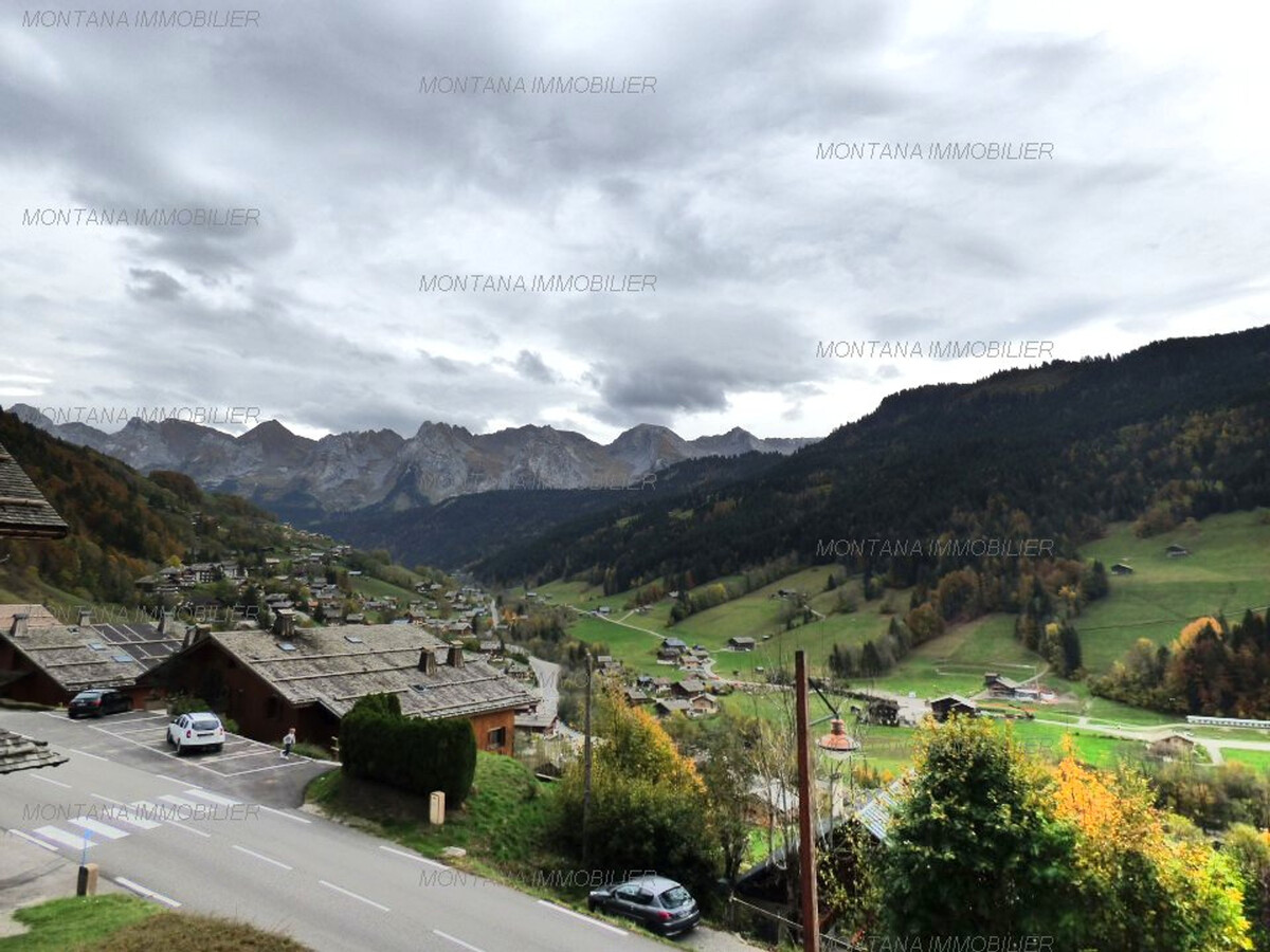 Studio 23m² balcon sud, vue Aravis - Grand-Bornand - Photo 12
