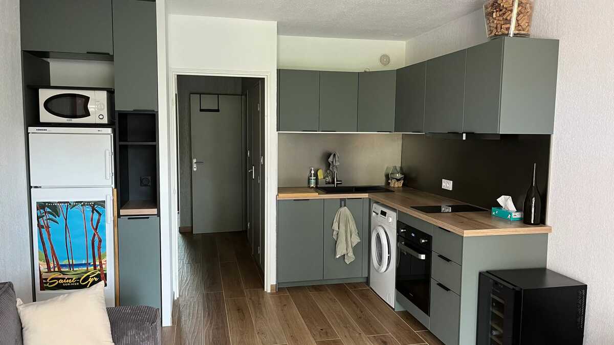 Appartement 2 personnes, terrasse jardin à Saint-Cyr-sur-Mer - Photo 7
