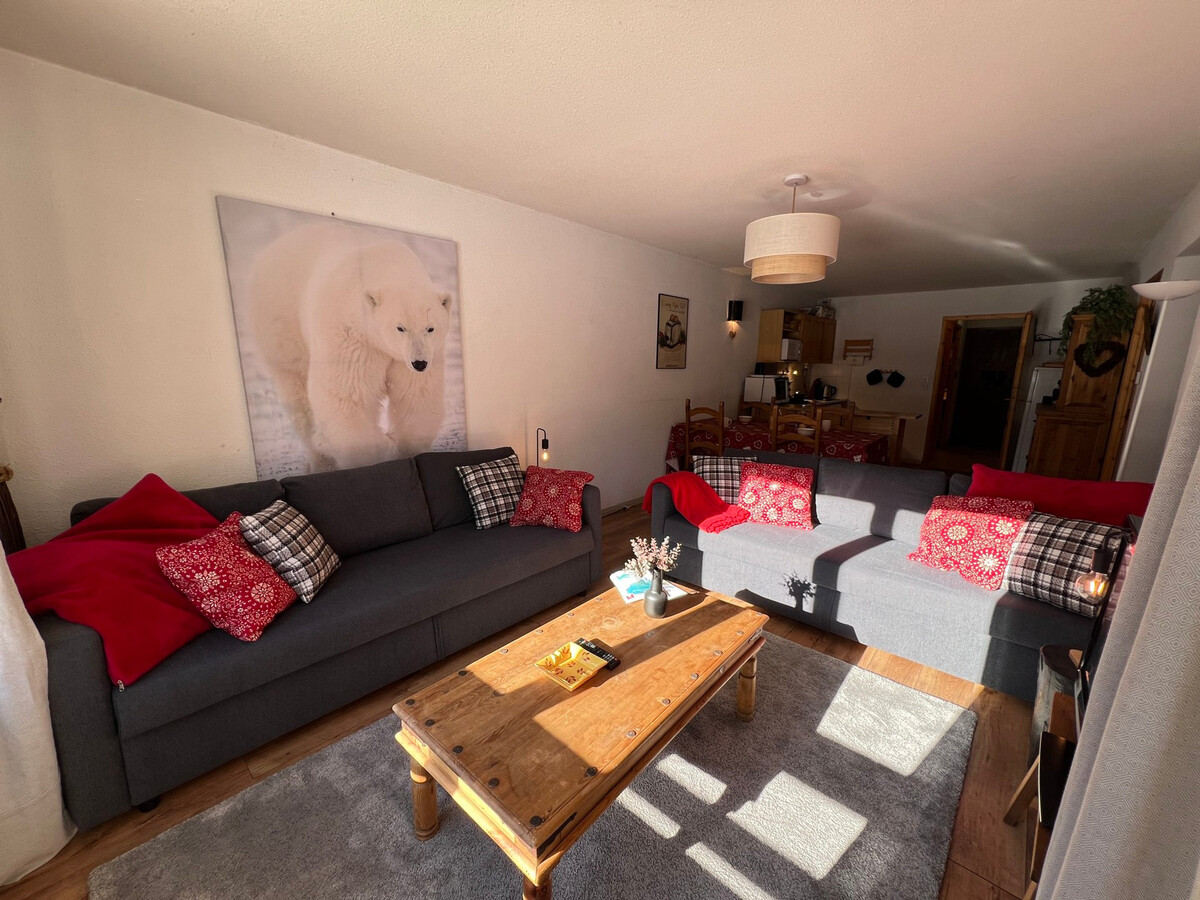 Appartement 58 m² terrasse sud, navette pistes - Photo 1