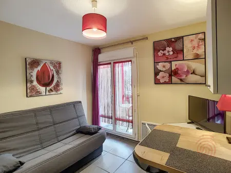 Studio rénové 17 m² avec balcon, WiFi et animaux acceptés : photo 2