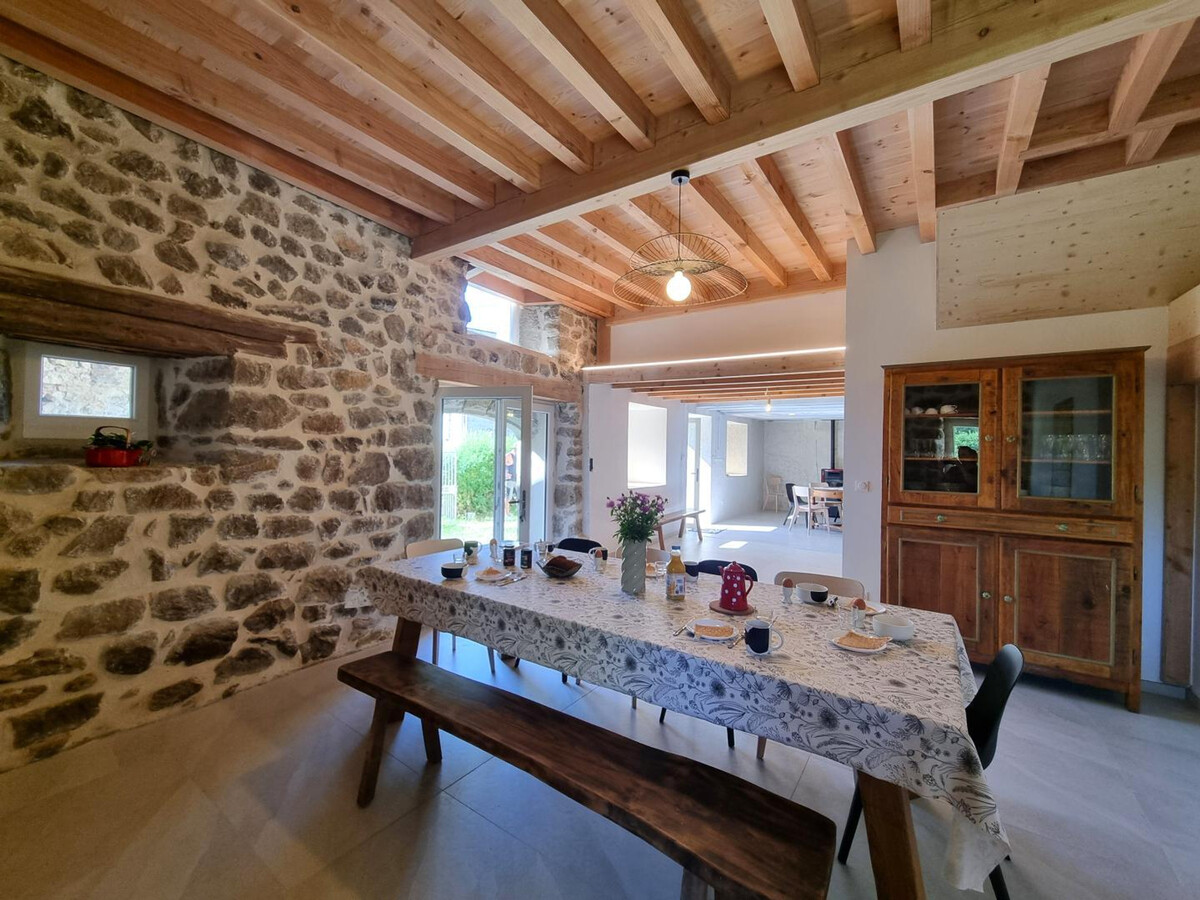 Gîte 12 pers. avec bain nordique à Usson-en-Forez - Photo 4