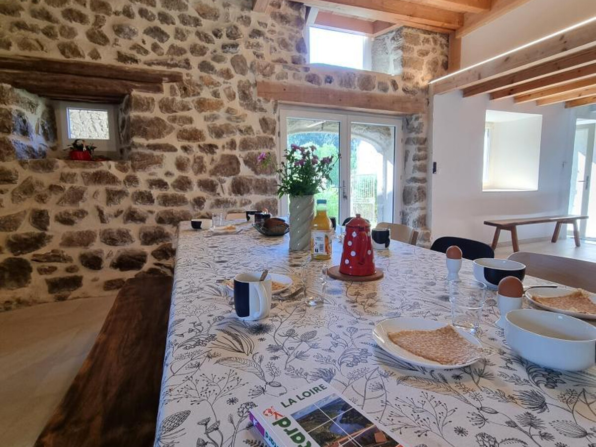 Gîte 12 pers. avec bain nordique à Usson-en-Forez - Photo 7