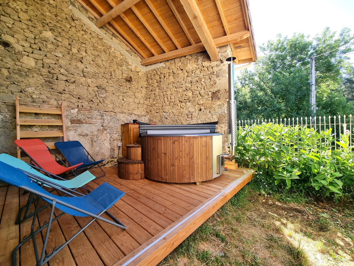 Gîte 12 pers. avec bain nordique à Usson-en-Forez - Photo 34