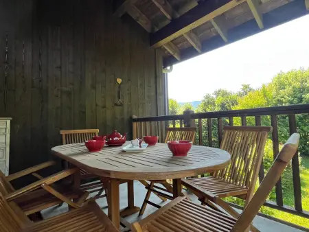 T4 Duplex Samoëns, 3 chambres, balcon, parking privé : photo 6