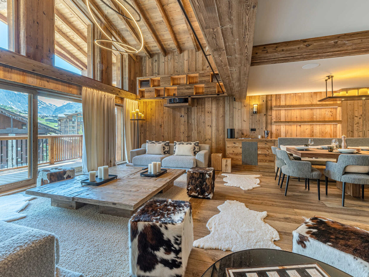 Luxe 6 pièces hammam et cheminée, 10 pers, Val-d'Isère - Photo 1