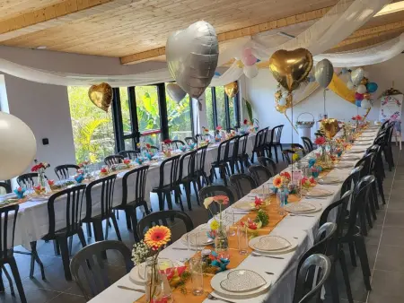 Villa Rosat à Saint-Joseph : 6 pers, accès PMR, terrasse vue : photo 23