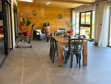 Villa Rosat à Saint-Joseph : 6 pers, accès PMR, terrasse vue : photo 29
