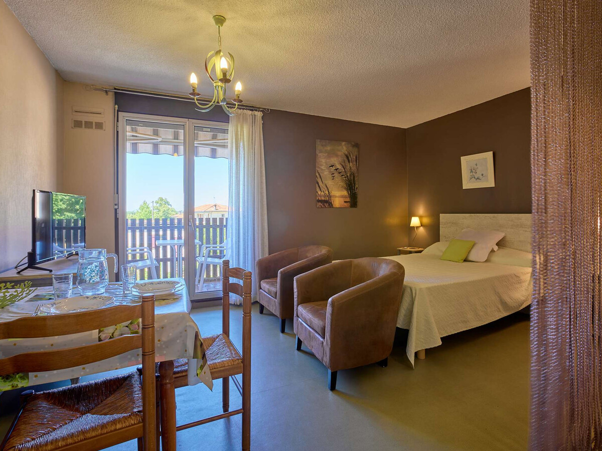 Studio 23 m² balcon, parking gratuit à Barbotan - Photo 4