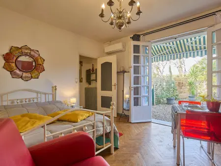 Location appartement à Barbotan les Thermes, Studio climatisé avec jardin et Wifi - 2 pers. - Animaux admis