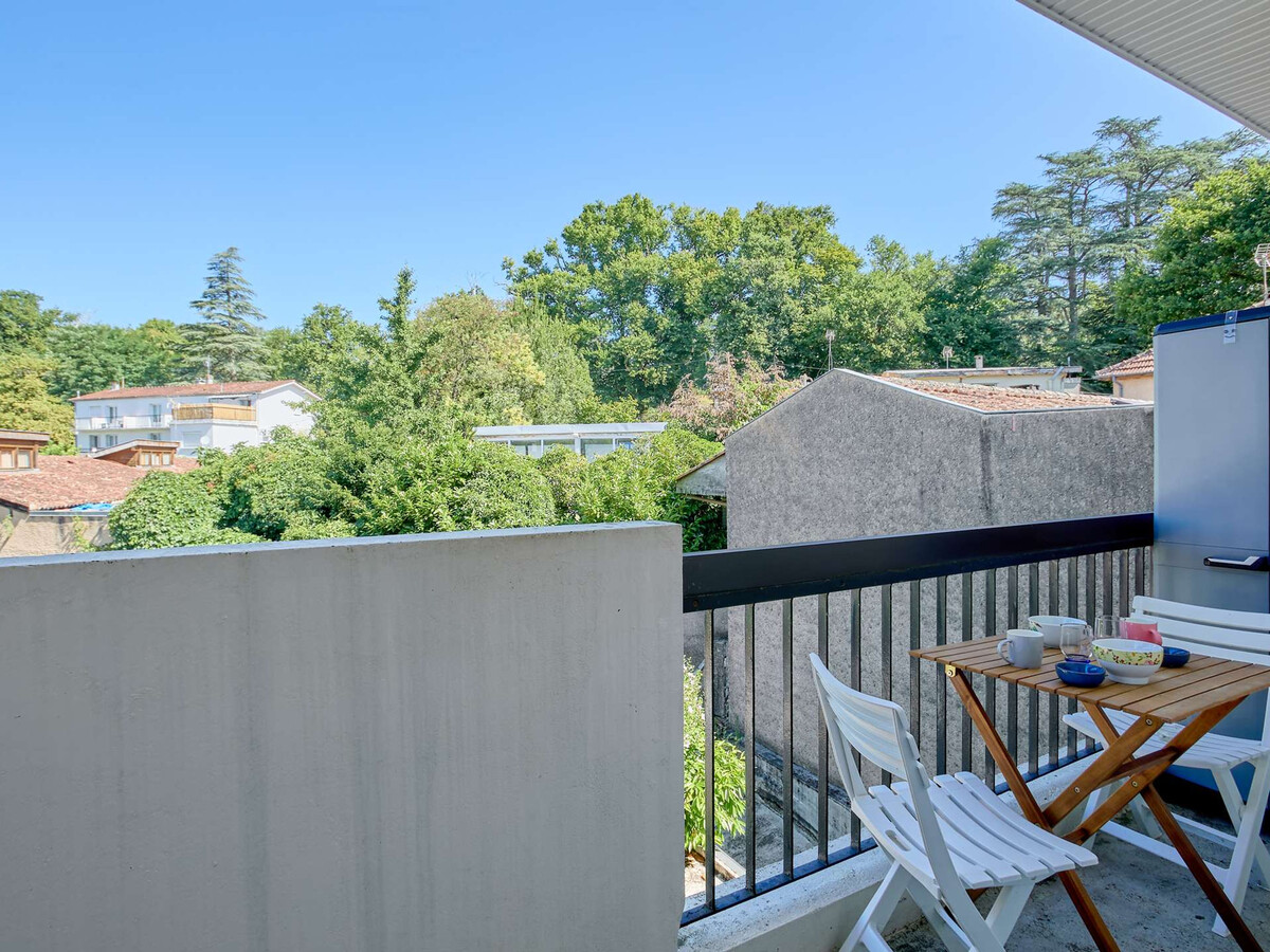 Studio rénové balcon plein sud à Barbotan-les-Thermes - Photo 11