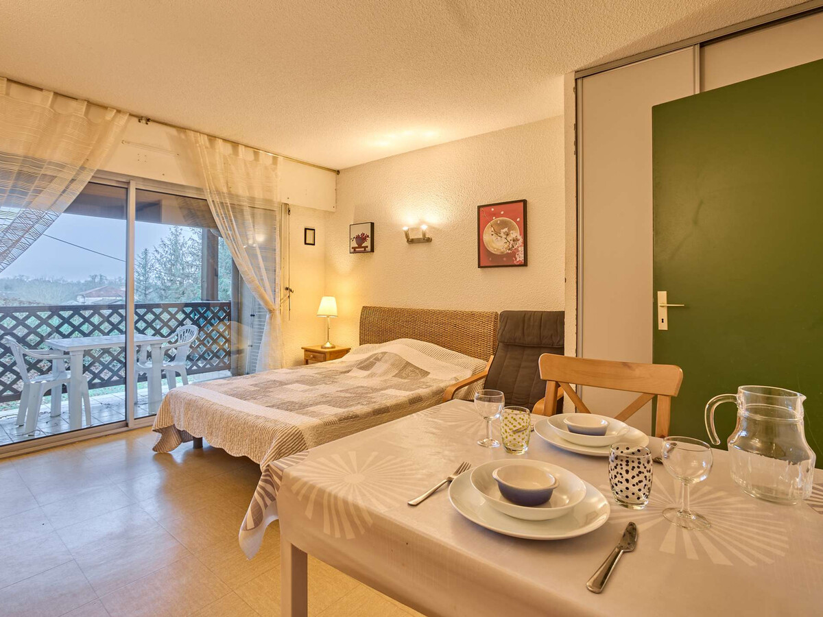 Studio 25m² balcon sud à Barbotan, WiFi gratuit - Photo 6