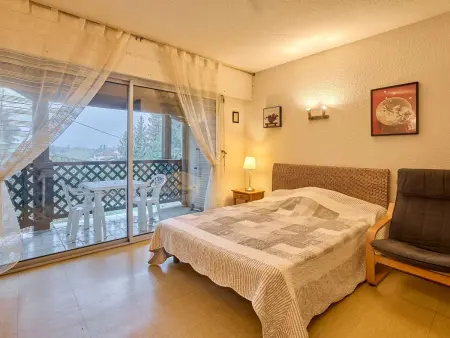 Location appartement à Barbotan les Thermes, Appartement T1 lumineux avec balcon et WiFi à Barbotan, animaux admis