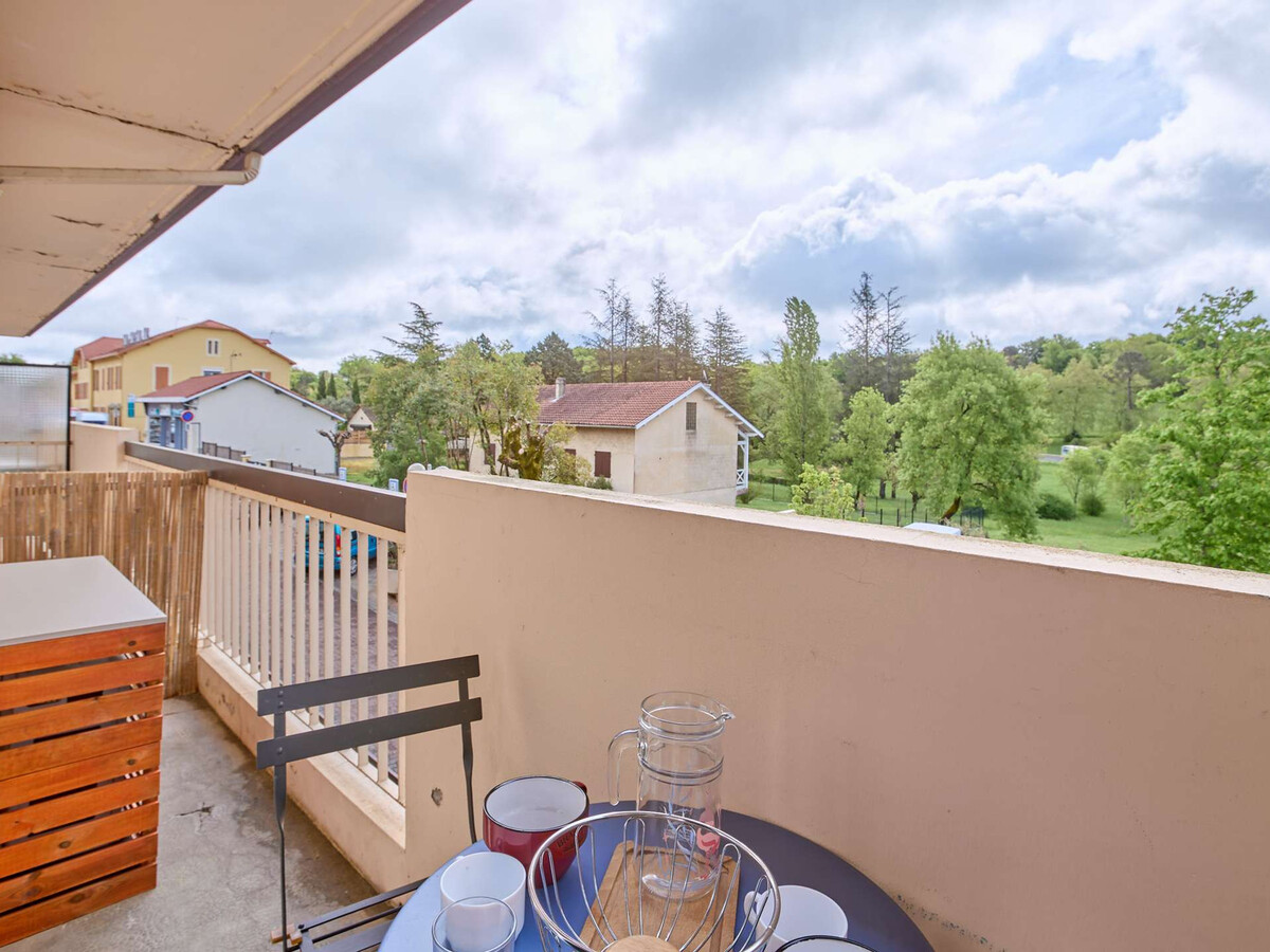 Studio rénové 22m² balcon sud à Barbotan-les-Thermes - Photo 10