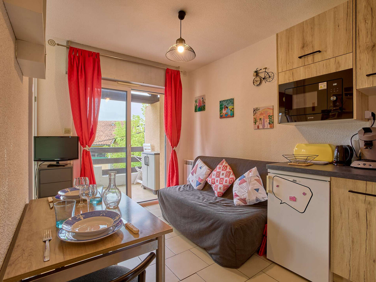 Studio cabine 22m² avec terrasse sud-est à Barbotan - Photo 3