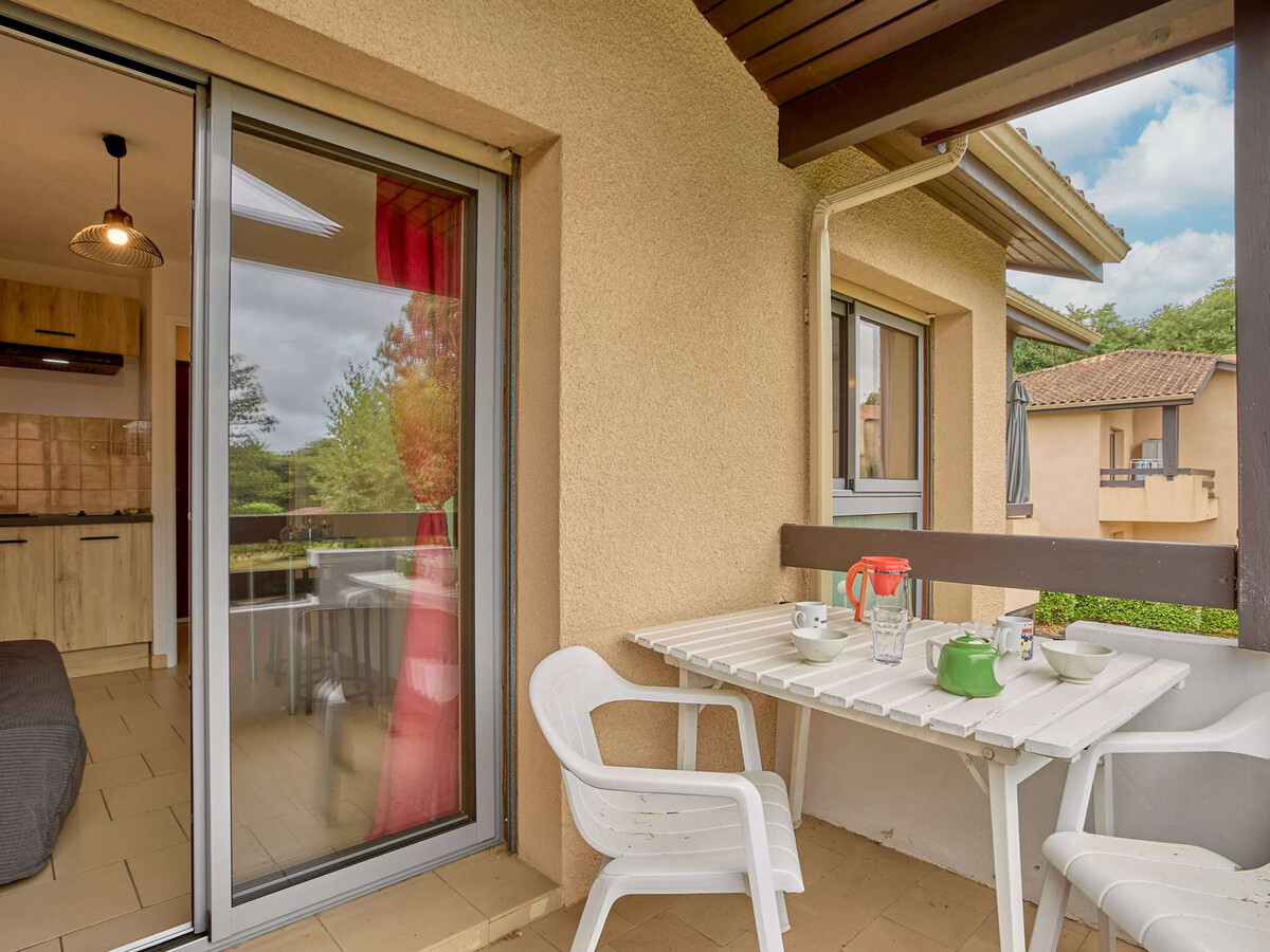Studio cabine 22m² avec terrasse sud-est à Barbotan - Photo 8