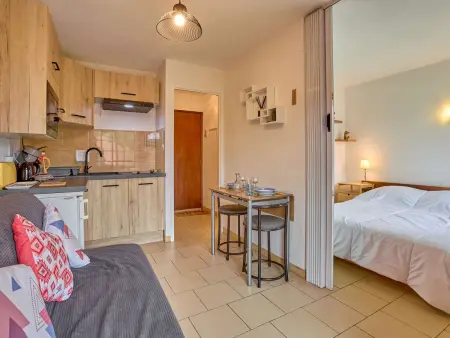 Location appartement à Barbotan les Thermes, Appartement lumineux 2 pers avec animaux admis, parking et WiFi