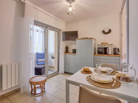 Location appartement à Barbotan les Thermes, Appartement lumineux 2 pers., animaux OK, parking, wifi