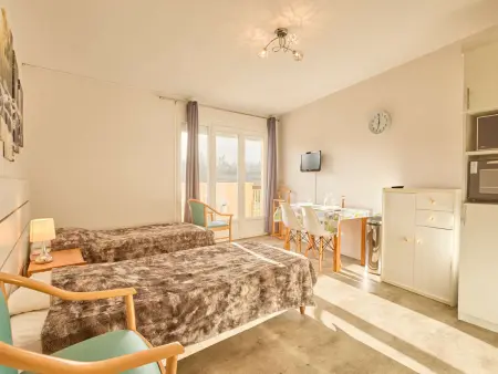 Location appartement à Barbotan les Thermes, Studio lumineux centre-ville, 2 personnes, Wifi, animaux admis