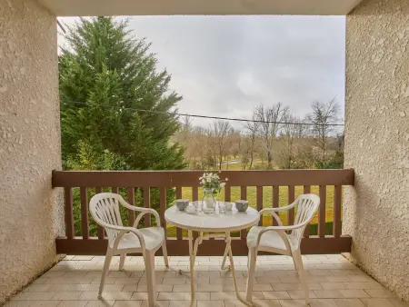 T2 40m² Barbotan, balcon sud, clim et WiFi : photo 14
