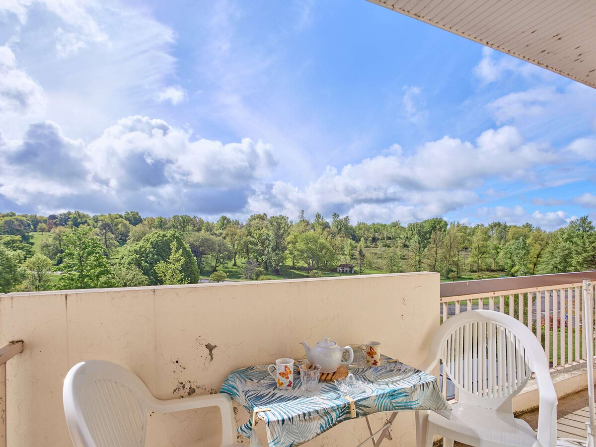 Studio 23 m² sud avec balcon à Barbotan-les-Thermes - Photo 10